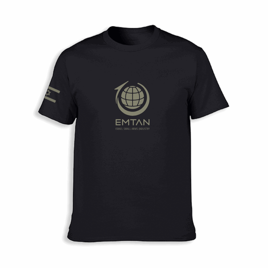 חולצה T-shirt - שחור EMTAN #2 EMTAN