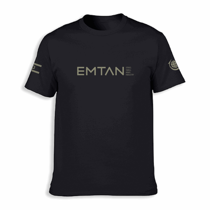 חולצה T-shirt - שחור EMTAN #1 EMTAN