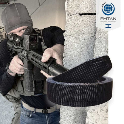 חגורה לנשק | חגורה לאקדח | EDC BELT | TACTICAL BELT | חגורה אמתן