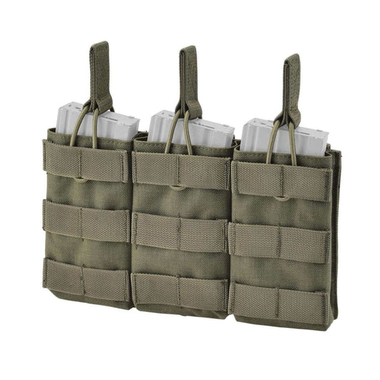 פונדה משולשת למחסניות TRIPLE OPEN MAGAZINE POUCH M4 Defcon 5 DEFCON 5