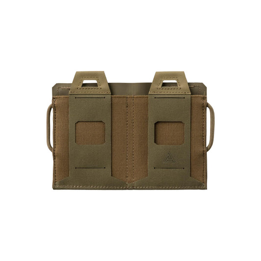 פונדה למחסנית כפולה 5.56 | DIRECT ACTION® | Double Flat Magazine Pouch -  Direct Action -  Double Flat Magazine Pouch – כיס שטוח לנשיאת ציוד עם חיבור MOLLE/PALS -  Time to EDC.com -  