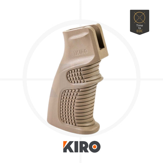 ידית אחיזה גומי לנשק ארוך | KIRO ERGONOMIC EBG15 | מדברי -  KIRO -  ידית אחיזה גומי לנשק ארוך | KIRO ERGONOMIC EBG15 | מדברי -  Time to EDC.com -  