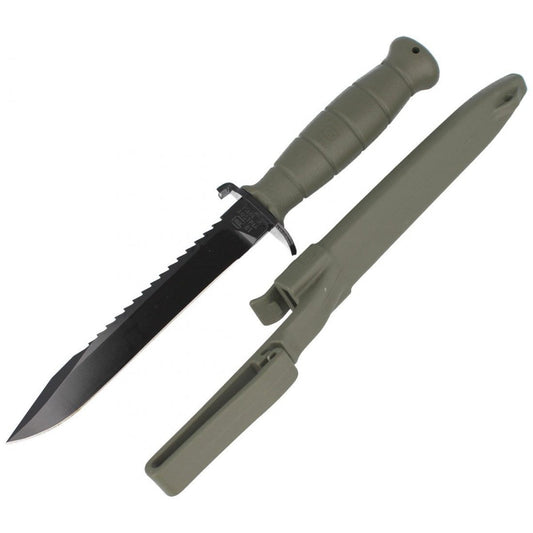 סכין Glock, Glock Field Knife, סכין שטח גלוק, סכין הישרדות גלוק, Glock עם מסור, סכין טקטית עם מסור, סכין פלדה עמידה, סכין שטח לצבא, סכין גלוק לשטח, סכין גלוק מקורי, סכין גלוק עם נדן, סכין הישרדות איכותית, סכין לפעילות טקטית, GLOCK FM81