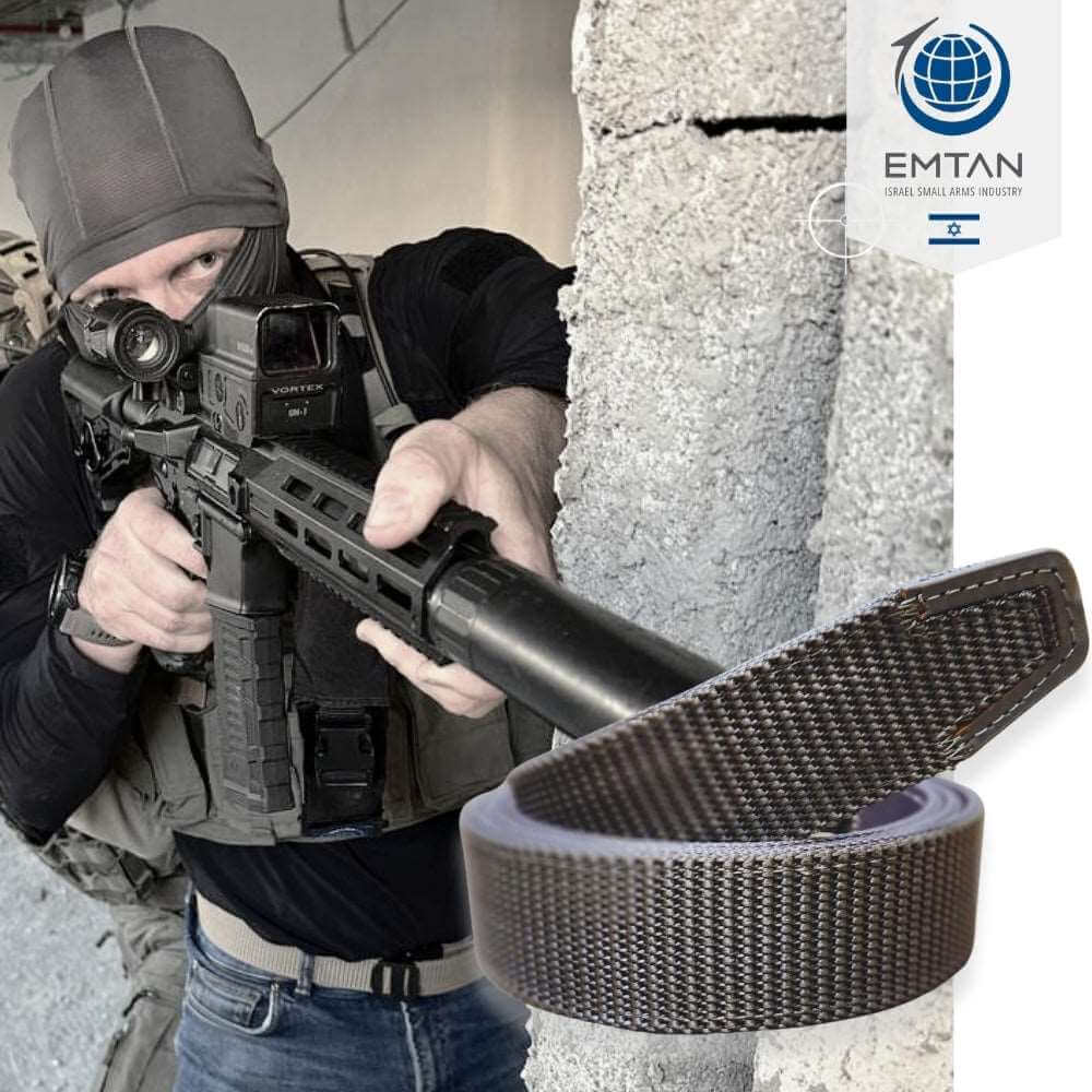 חגורה לנשק | חגורה לאקדח | EDC BELT | TACTICAL BELT | חגורה אמתן