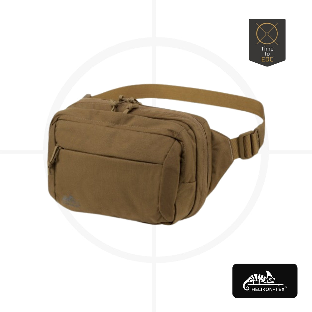 RAT WAIST PACK, תיק מותן Helikon-Tex, Cordura 500D, תיק עם רפידות, תיק עם רוכסנים עמידים למים, תיק MOLLE/PALS, צבעים שונים תיק, מתאם MOLLE, ניקוי יומיומי תיק, ארגונית EDC, ציוד טקטי