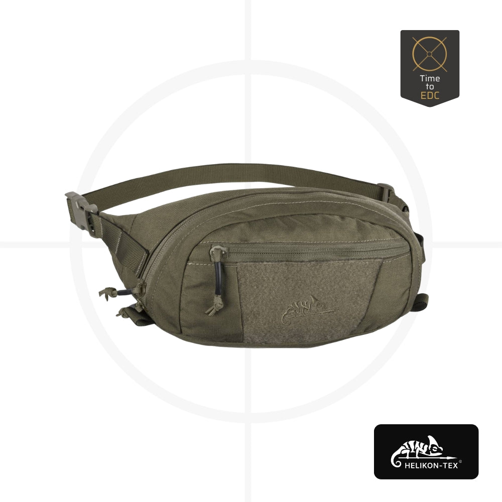 תיק מותניים, Helikon Bandicoot, MOLLE, קורדורה, תיק טקטי, ציוד טיולים, רצועת מותן, פאוץ' לנשק, פאוץ' לאקדח, פאוץ' קטן