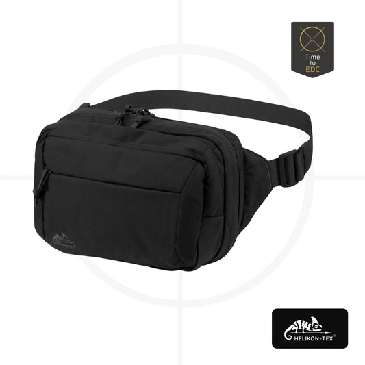 RAT WAIST PACK, תיק מותן Helikon-Tex, Cordura 500D, תיק עם רפידות, תיק עם רוכסנים עמידים למים, תיק MOLLE/PALS, צבעים שונים תיק, מתאם MOLLE, ניקוי יומיומי תיק, ארגונית EDC, ציוד טקטי