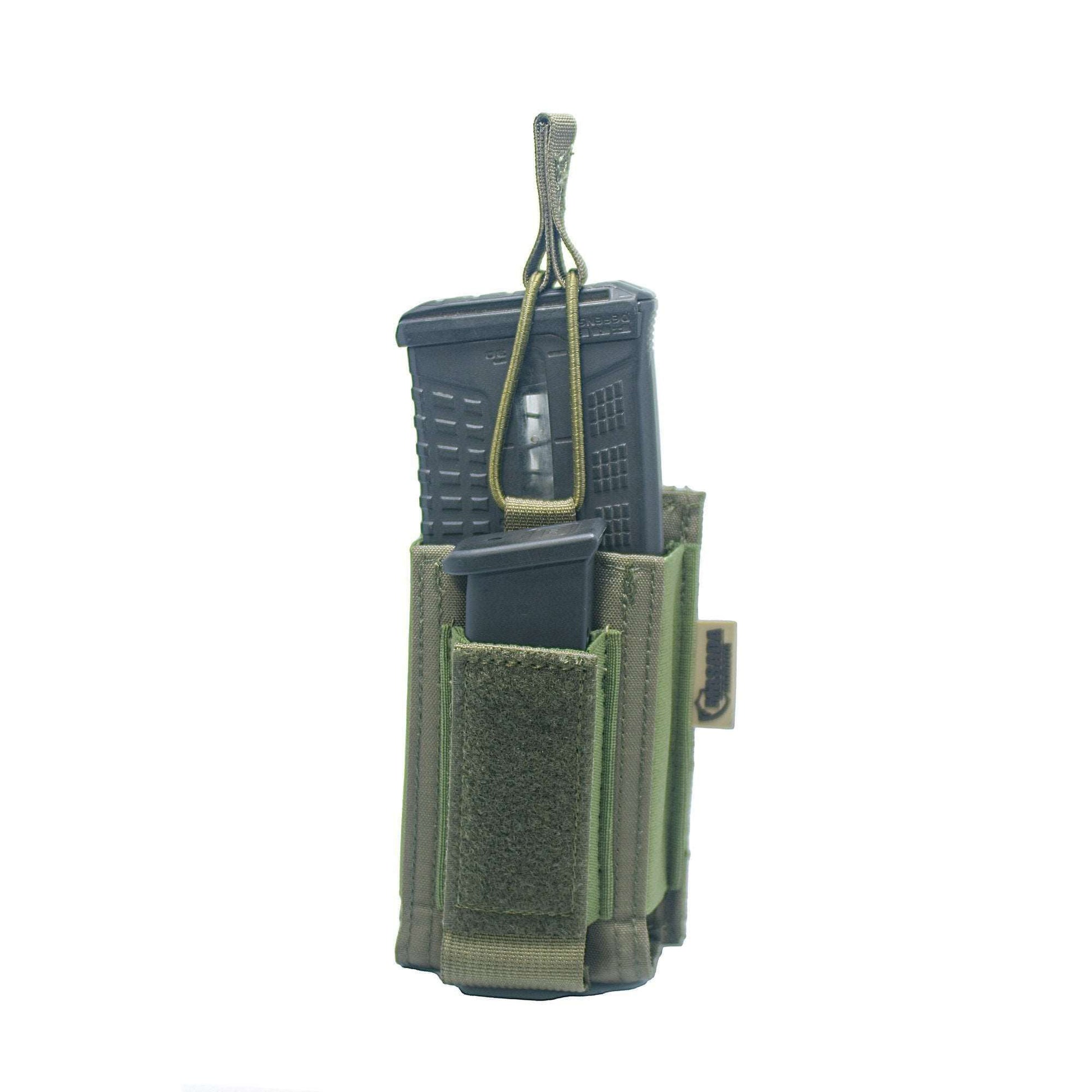 פונדה כפולה למחסניות ירוק DOUBLE MAG POUCH MASADA MASADA Armour