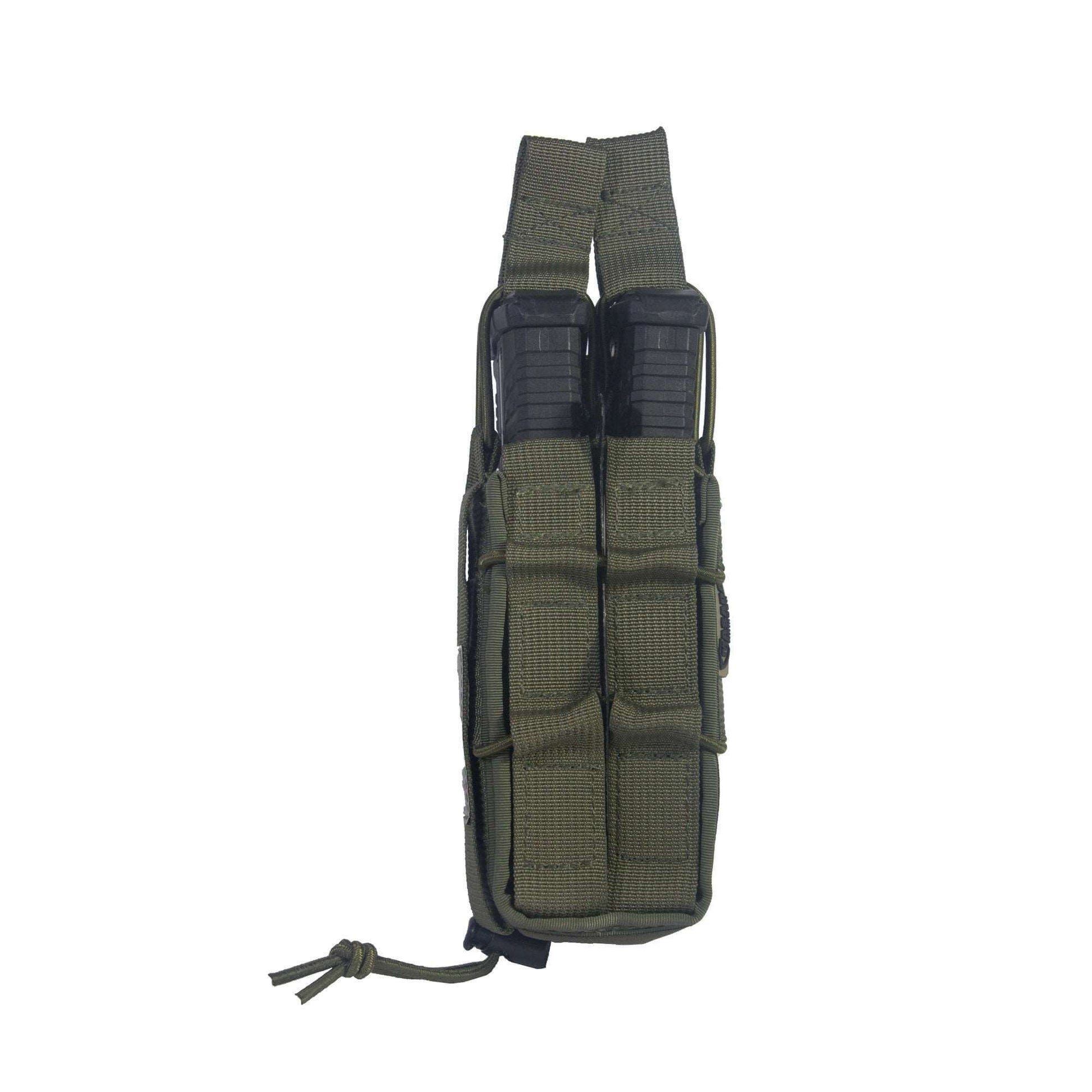 פונדה כפולה למחסניות M4 ירוק DOUBLE MAG POUCH MASADA MASADA Armour