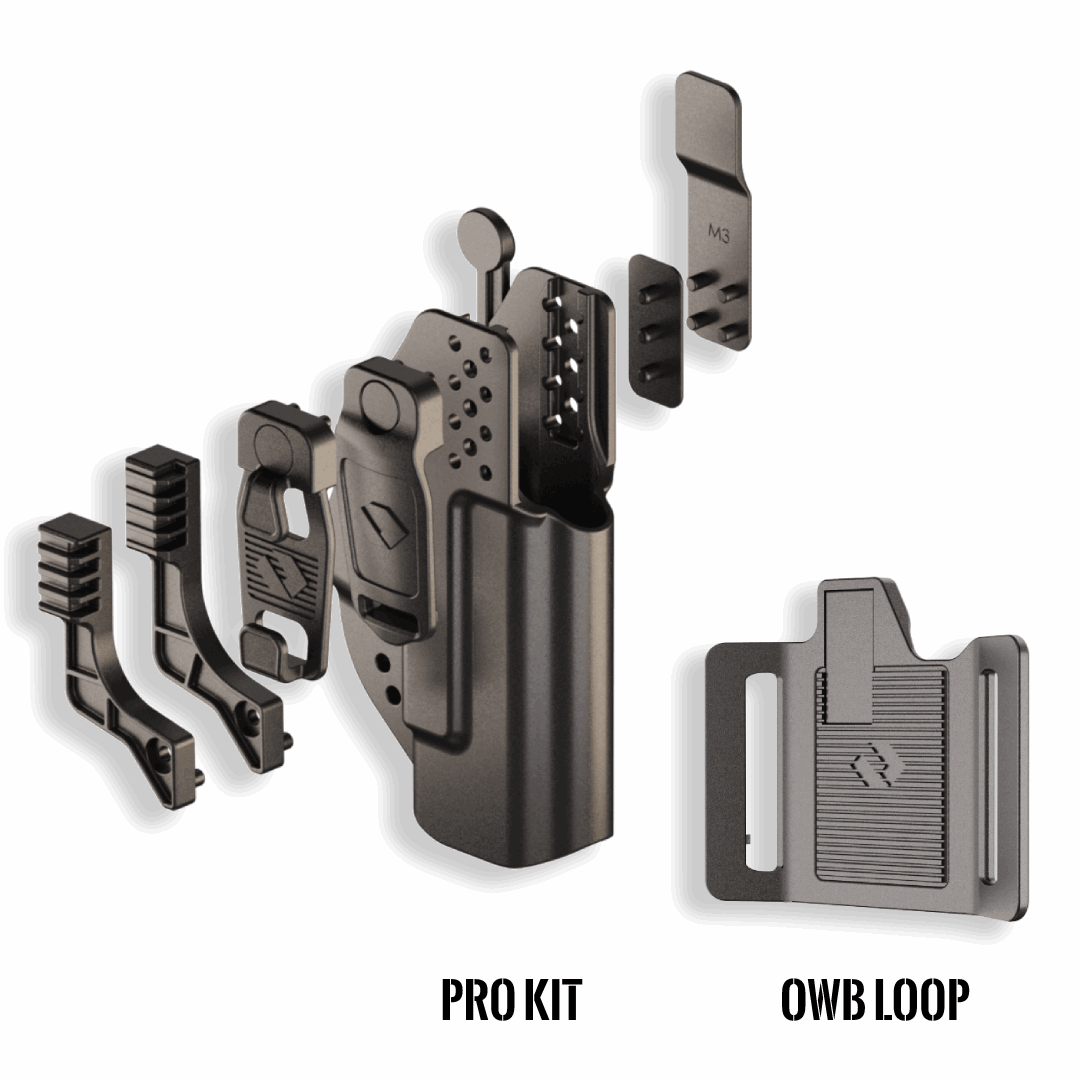 נרתיק לאקדח עם נעילה IWB/OWB ORPAZ EVO ORPAZ