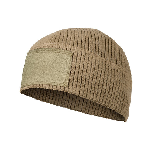 כובע פליס, Helikon-Tex Range Beanie, כובע חם ונושם, כובע לשטח, כובע לטיולים, כובע גריד פליס, כובע קומפקטי, כובע עם פאצ'ים, כובע לשימוש צבאי, כובע לטמפרטורות קרות, כובע עם כיס אחורי, כובע לפעילויות חוץ, כובע לשימוש יומיומי, כובע עם לולאת קרבינר, כובע קל ונייד, כובע עם התאמה לאוזניות, כובע לפעילות טקטית, כובע עם פאנלים לוולקרו, כובע לאטמי אוזניים