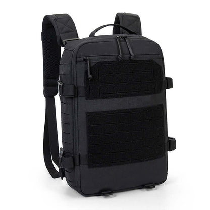 Tactical Black Multifunctional Backpack