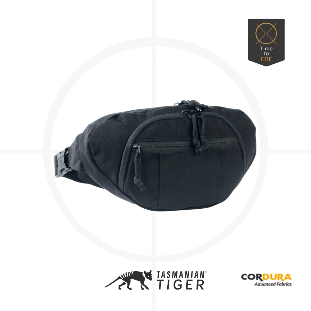 תיק מותן טקטי, TT HIP BAG MKII, Tasmanian Tiger, תיק מותן Cordura, תיק פאוץ' טקטי, תיק פאוץ' לשימושים צבאיים, פאוץ' עם כיסים חיצוניים, תיק טקטי עם חגורת מותן מתכווננת