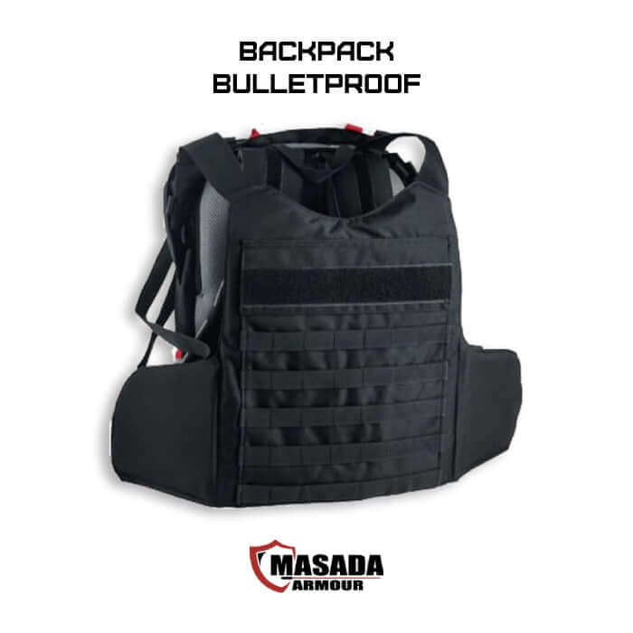 תיק מוגן ירי BULLETPROOF BACKPACK MASADA Armour