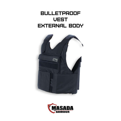 אפוד מגן EXTERNAL BODY ARMOUR - רמה IIIA MASADA Armour