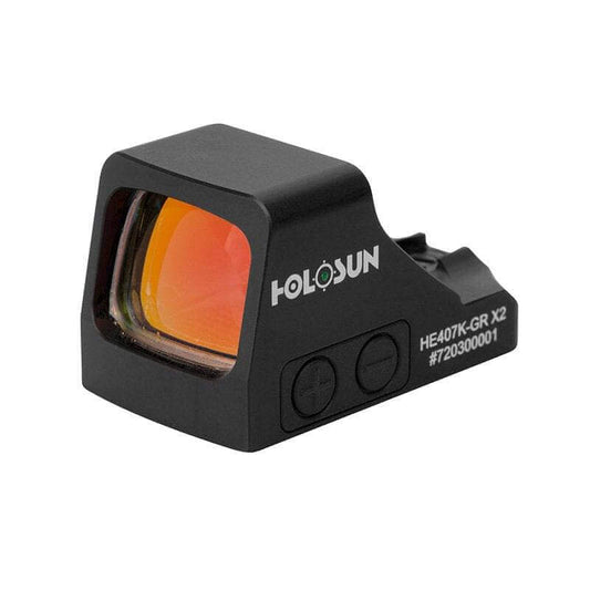 כוונת השלכה HOLOSUN נקודה ירוקה HE407K GR X2 -  HOLOSUN -  כוונת השלכה HOLOSUN נקודה ירוקה HE407K GR X2 -  Time to EDC.com -  