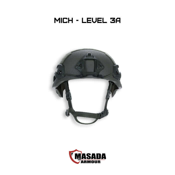 קסדה טקטית MICH Helmet Level 3A MASADA Armour