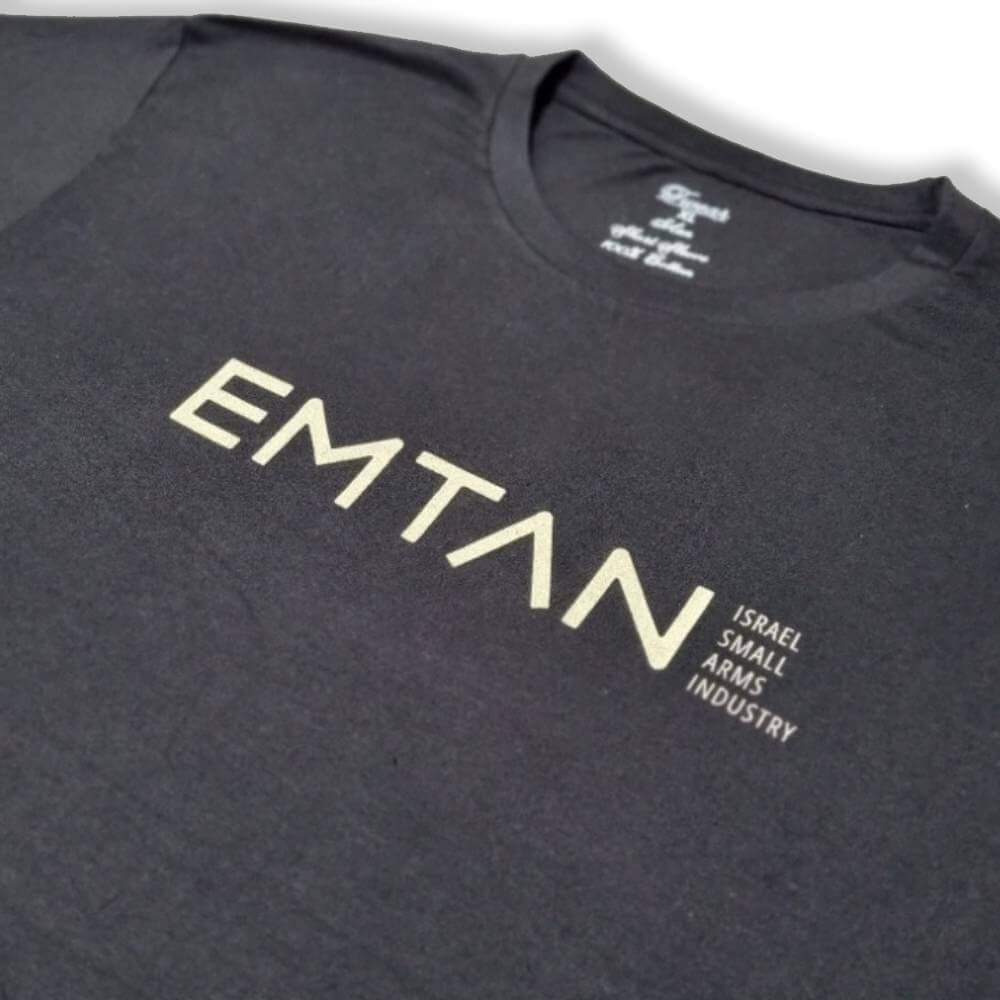 חולצה T-shirt - שחור EMTAN #1 EMTAN